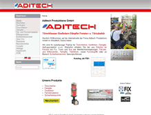 Tablet Screenshot of aditech.de